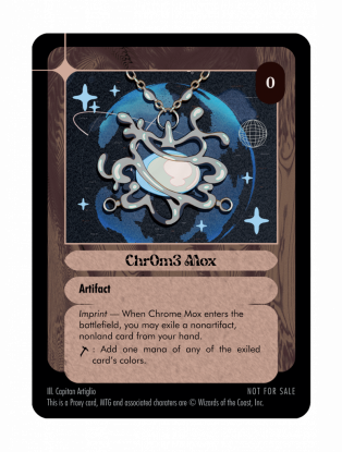 Chrome Mox - Magic the Gathering Proxy card